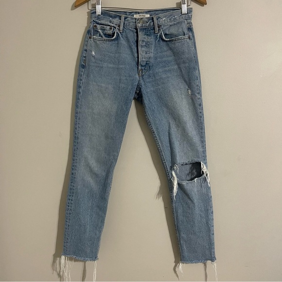 Grlfrnd Karolina button fly jeans 25 - Picture 1 of 10